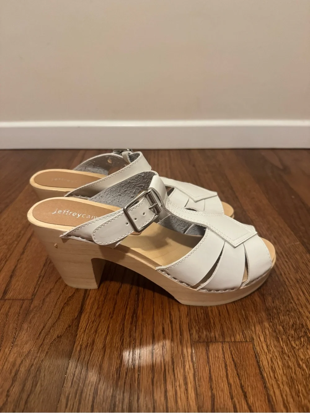 Jeffrey Campbell Donostia Buckle Clog Mule